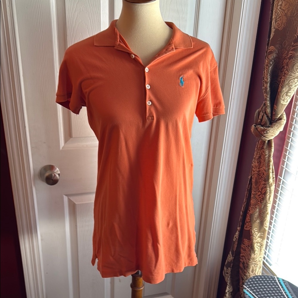 Ralph Lauren Blue Label Orange Polo Shirt